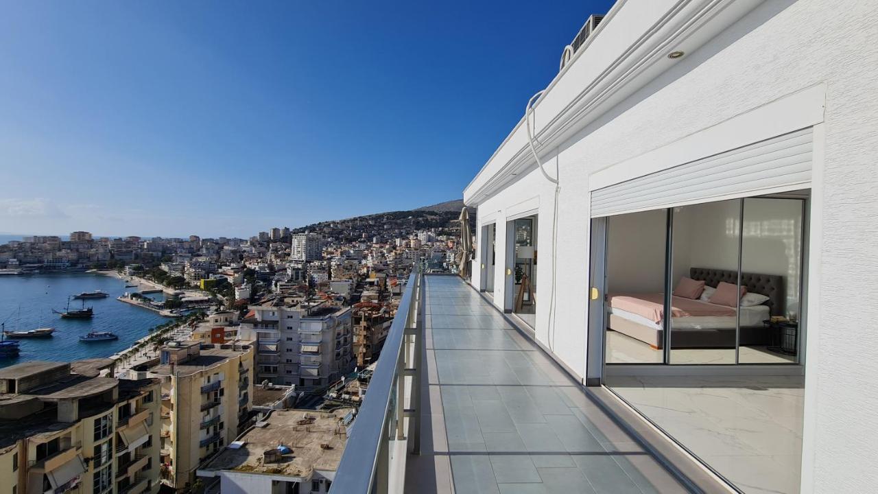 SarandëRocknest Sea View Penthouse公寓 外观 照片